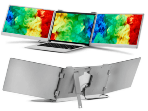 miraeonni 휴대용 트리플 모니터