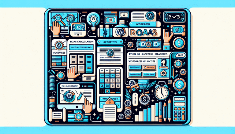 워드프레스 ROAS(광고비 대비 매출)