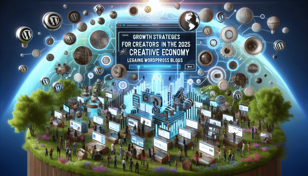 2025년 크리에이터 경제의 최신 트렌드와 워드프레스 블로그를 활용한 창작자 성장 전략