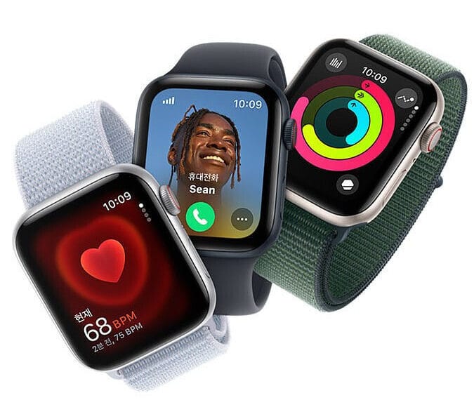 애플워치 SE는 부담 없는 가격에 꼭 필요한 스마트워치 기능을 모두 갖춘 실속형 제품입니다.