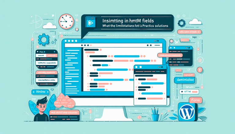 WPForms 무료 버전에서 HTML 필드가 없어 답답했던 경험, 저도 해봤습니다.
